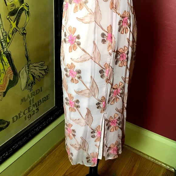 Tessuto pretty pink flower dress Silk - Picture 4 of 6